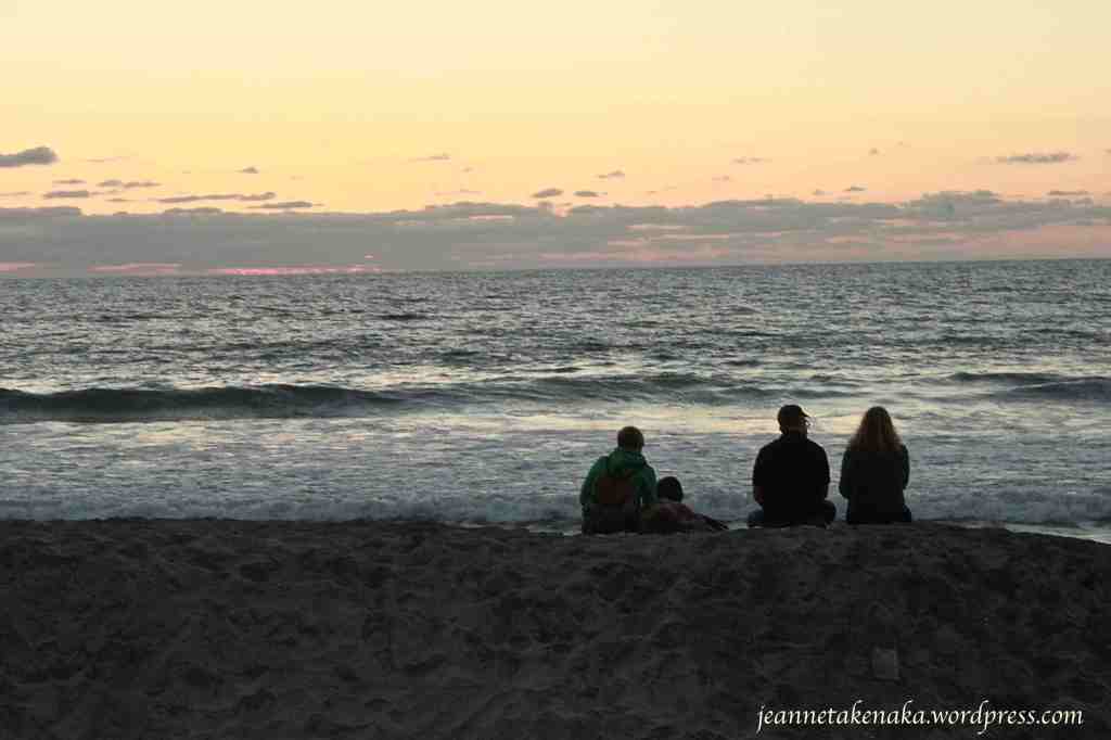 family-on-the-beach-dusk